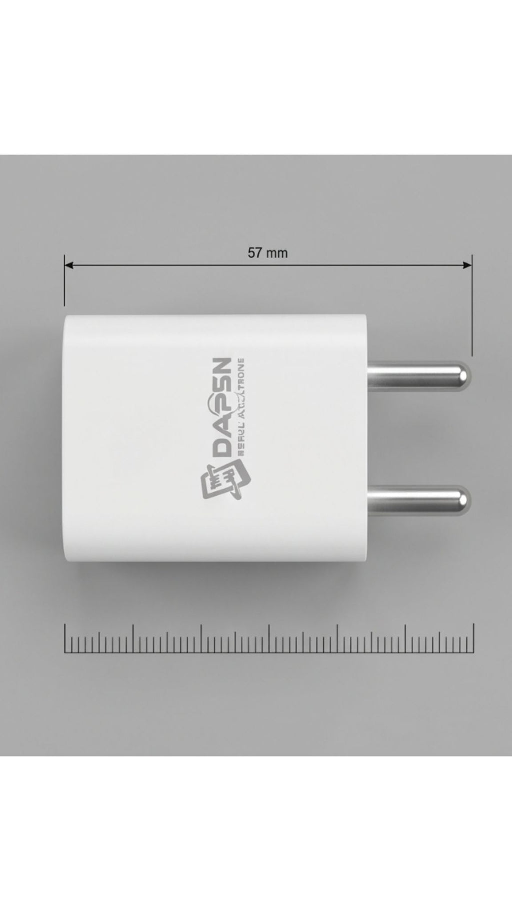 DAPSN Neo-03 12W Fast Charging Single USB Mobile Charger | 2.4A USB Wall Charger Adapter for Android & iOS Smartphones | White