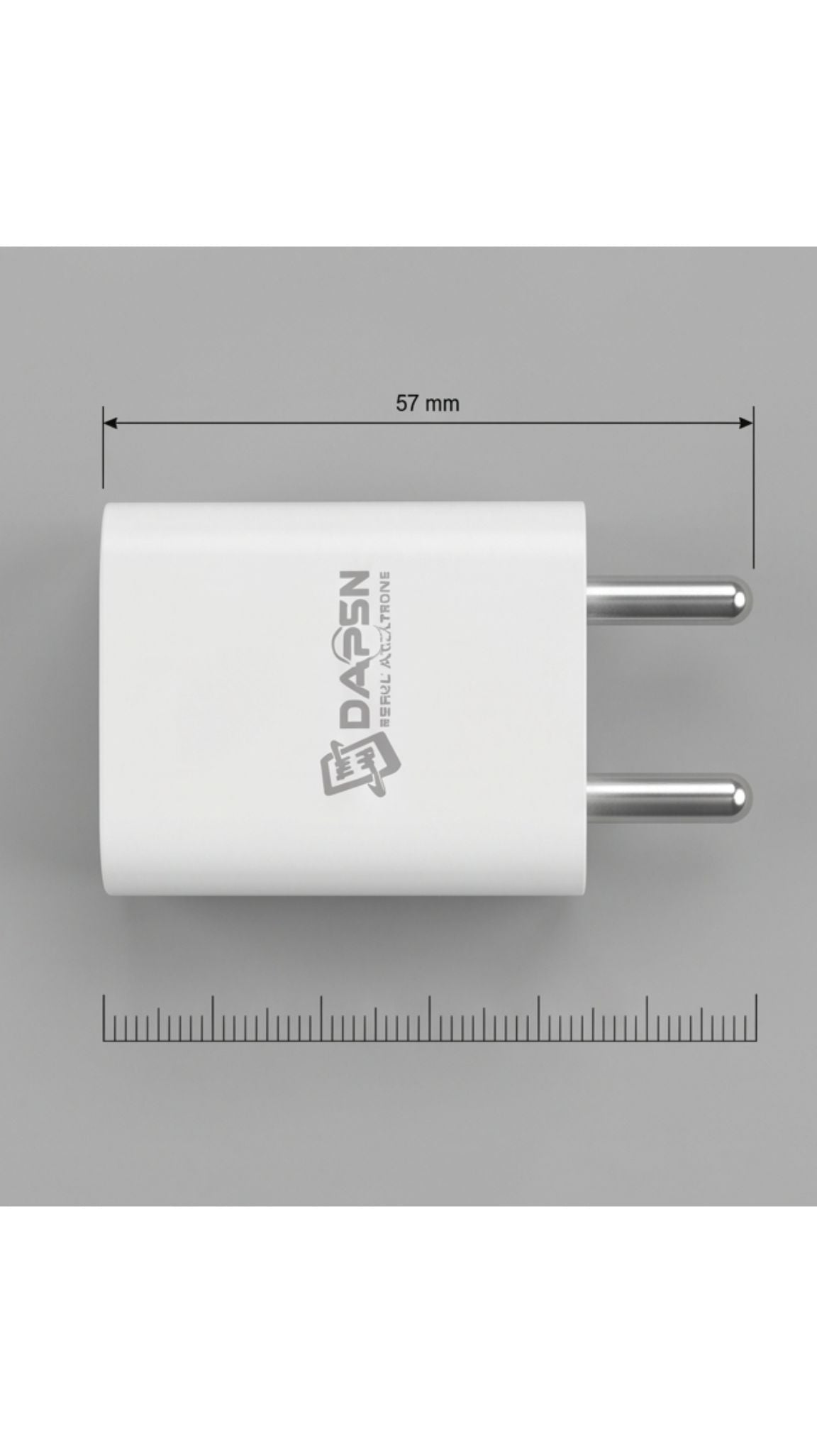 DAPSN Neo-03 12W Fast Charging Single USB Mobile Charger | 2.4A USB Wall Charger Adapter for Android & iOS Smartphones | White