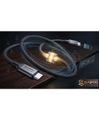 DAPSN Grace Series 120W USB-C to USB-C Fast Charging Cable | 8A Super Fast Charging | Nylon Braided | High-Speed Data Transfer