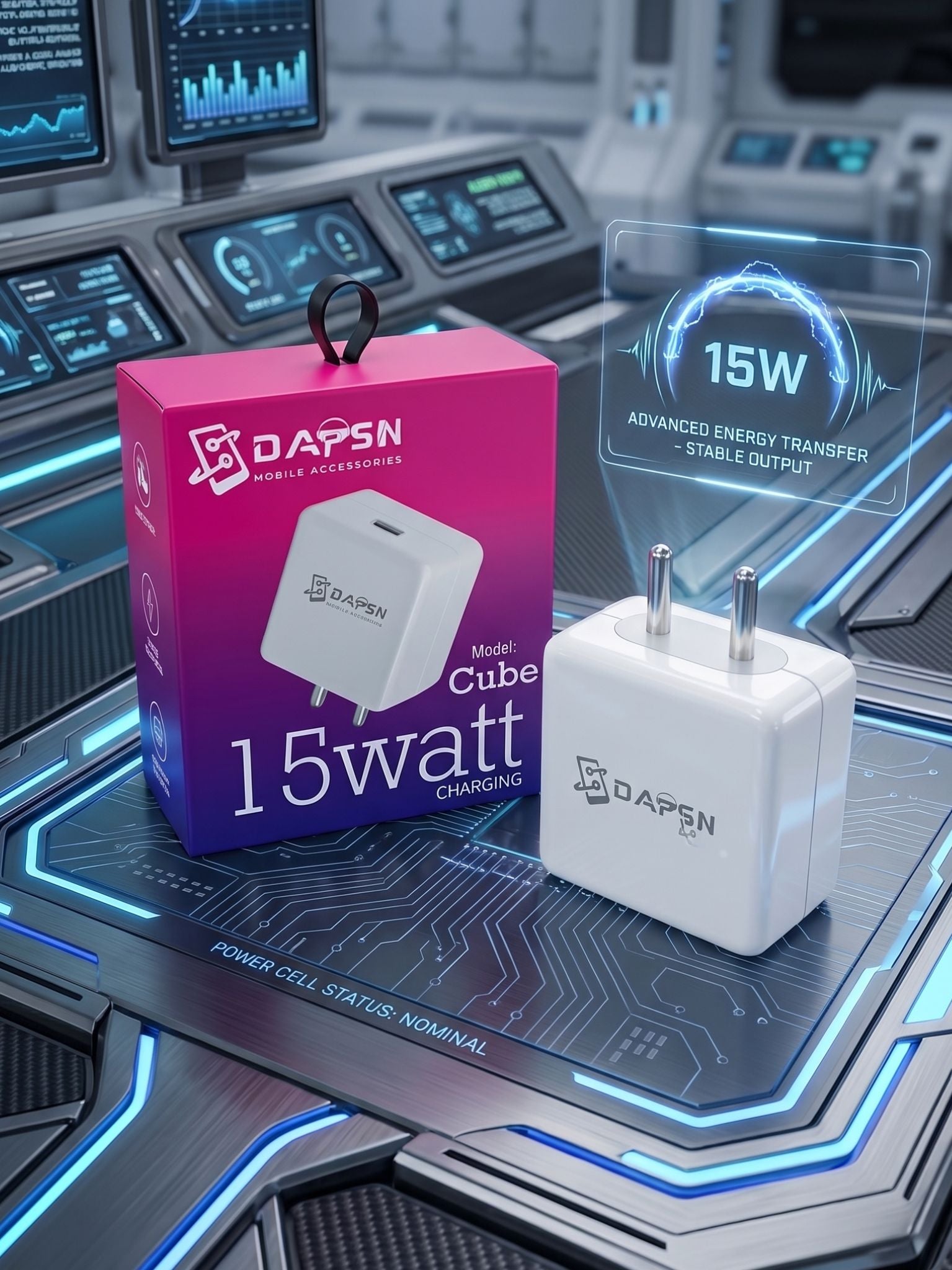 DAPSN 15 WATT CUBE CHARGER